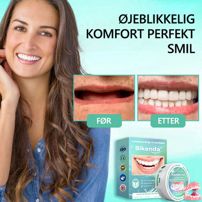 Bikenda™ silikonavstandsprotesesett 🍀(🦷Tidsbegrenset rabatt Siste 30 minutter🦷)👑