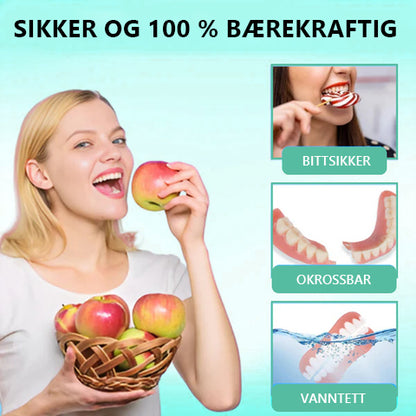 Bikenda™ silikonavstandsprotesesett 🍀(🦷Tidsbegrenset rabatt Siste 30 minutter🦷)👑